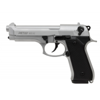 СХП Охолощенный пистолет Retay Mod 92 Beretta, кал. 9 мм, хром